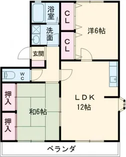 エクセル東櫛原【3階】の間取り