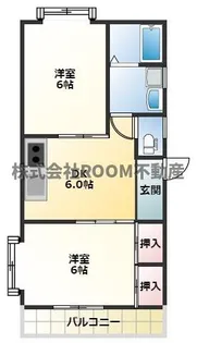 グリーンコートM I・II【1階】の間取り