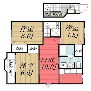 千葉県八街市八街ほ【アパート】の間取り