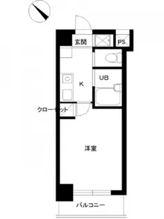 スカイコート文京白山【3階】の間取り