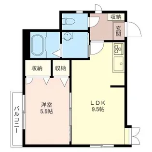 コートR【2階】の間取り