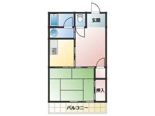 高倉アパート【1階】の間取り