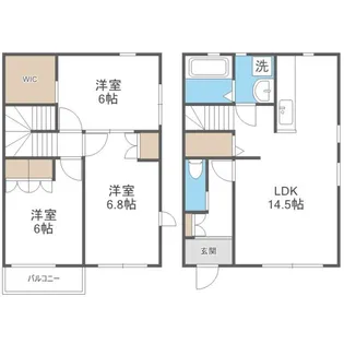 三国ヶ丘residenceC棟の間取り