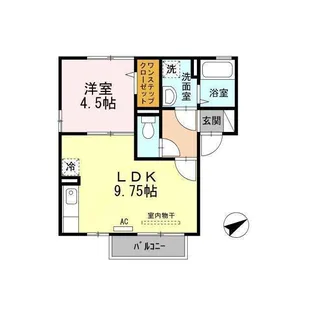 アウルズ・ヴィラ【2階】の間取り