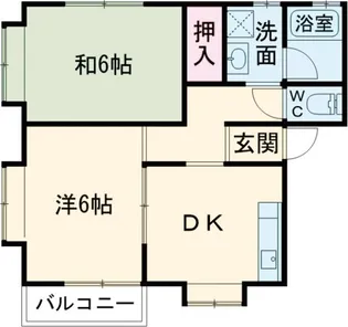 第2アークヒルズ【1階】の間取り