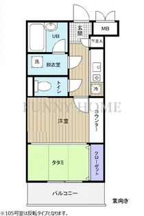 東京都世田谷区松原2【マンション】の間取り
