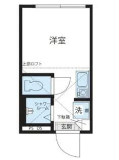 東京都世田谷区駒沢2【アパート】の間取り