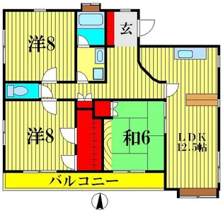 寺嶋ビル【3階】の間取り