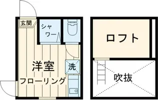 フェリスメリー【1階】の間取り