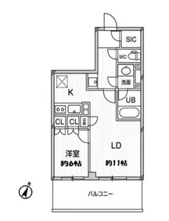埼玉県さいたま市大宮区吉敷町1【マンション】の間取り