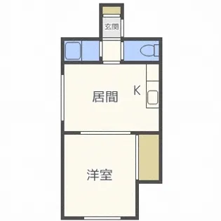 北海道札幌市西区琴似三条3【マンション】の間取り