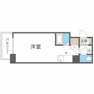 北海道札幌市西区琴似一条5【マンション】の間取り