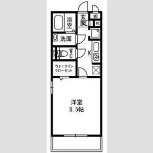 エトワールシャトレI・II【2階】の間取り