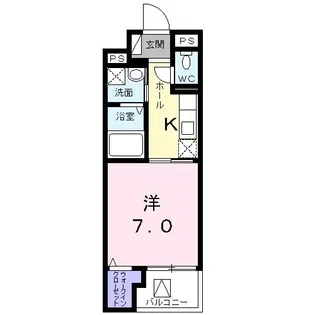 マーレーモンティーVI【4階】の間取り