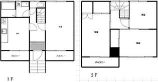 神奈川県秦野市堀山下【一戸建】の間取り