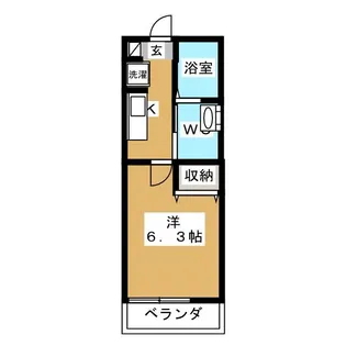Nレジデンス【3階】の間取り