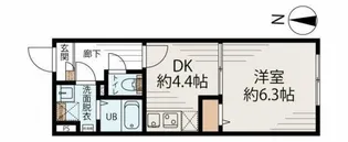 アルファ南千住【2階】の間取り
