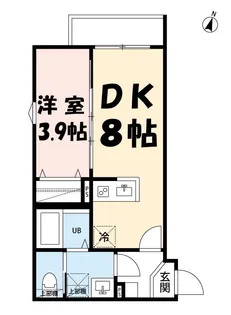 レジデンス鉄博【3階】の間取り