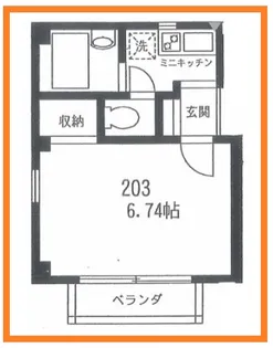 INN1913【2階】の間取り