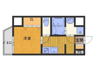 LAND GALAXY【2階】の間取り