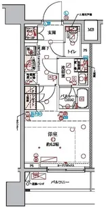 神奈川県横浜市神奈川区神奈川2【マンション】の間取り