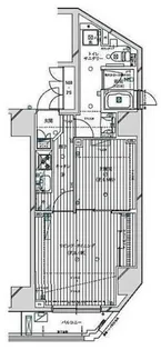 東京都台東区根岸4【マンション】の間取り