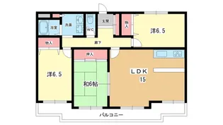 大阪府豊中市東泉丘2【マンション】の間取り