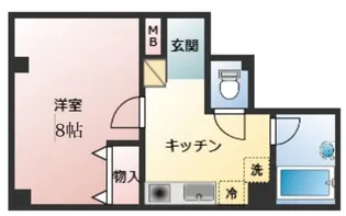 ハラタテハイツ金町【3階】の間取り