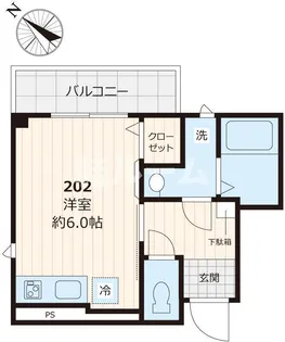 東京都豊島区巣鴨3【マンション】の間取り