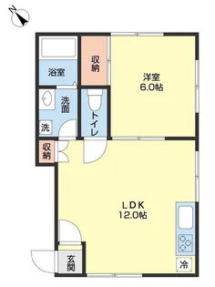 ハウスフロンティア【2階】の間取り