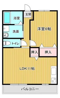 チェリッシュ【2階】の間取り