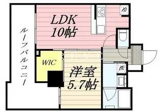 CLASSEUM飯田橋【8階】の間取り