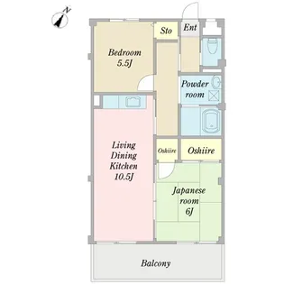 Castel 3【3階】の間取り