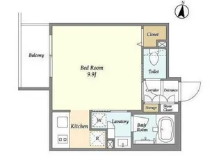 La Douceur赤羽【2階】の間取り