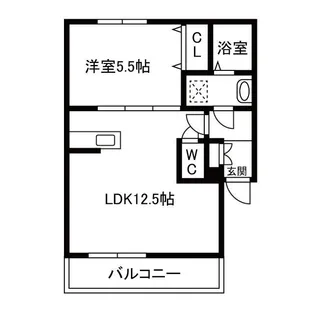 メゾンYB【2階】の間取り