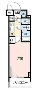 ガーラ神田岩本町【2階】の間取り