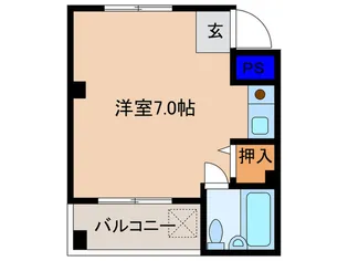 コーポ井上【3階】の間取り