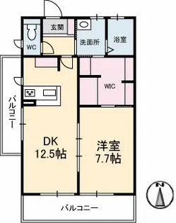 ファミーユブリズIII【2階】の間取り