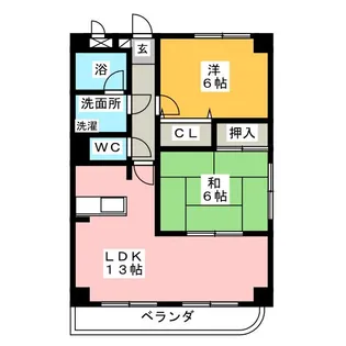 I ステージマンション【3階】の間取り