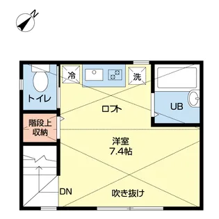 Glanz押上B【2階】の間取り