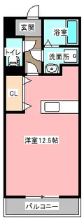 マイネ野口【1階】の間取り
