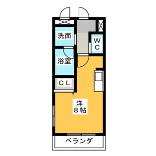 セピア・ブレジオA【1階】の間取り
