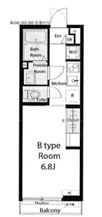 リブリ・スミレ【2階】の間取り