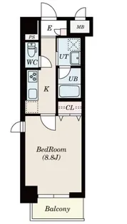 プラチナム【5階】の間取り