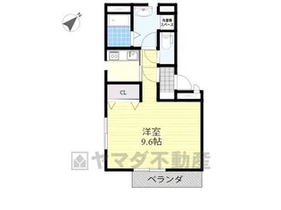 ハイツエターナル【2階】の間取り
