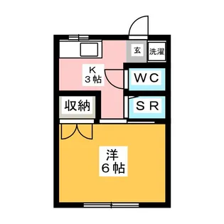 パティオ・レオン【2階】の間取り