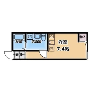 LUCESTA松戸新田【1階】の間取り