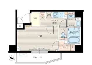 ルーブル中板橋六番館【6階】の間取り