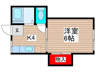 田中アパート【1階】の間取り