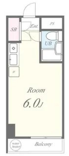 セジュール田町【3階】の間取り